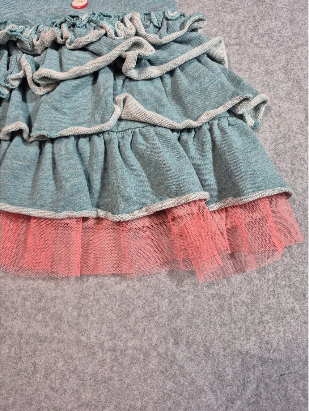 Matilda Jane Baby Girls Tiered Ruffle Tulle Dress 3-6M - Picture 3 of 6